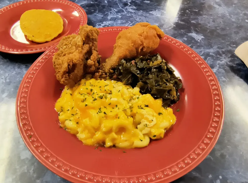 Fried Chicken Plate 2 Sides