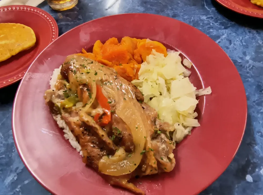 Turkey Wings Rice and Gravy